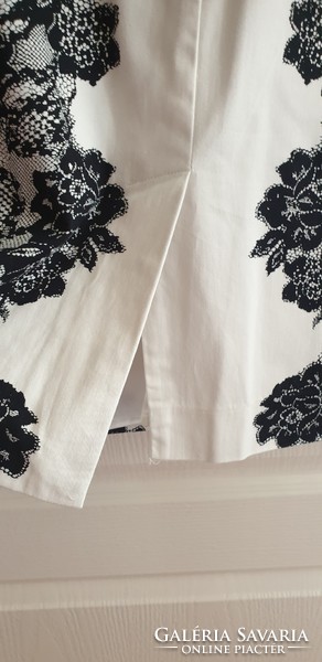 Black / white summer dress size 10-12