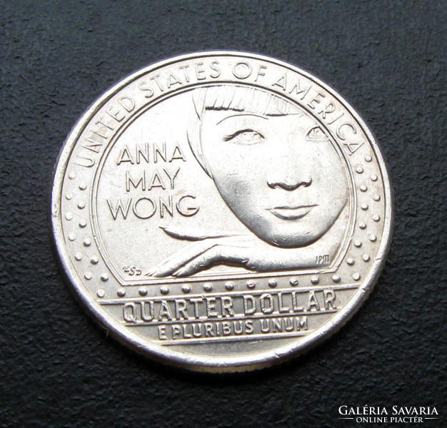 USA - ¼ Dollár -  2022 - Anna May Wong - Emlékérme - "P"
