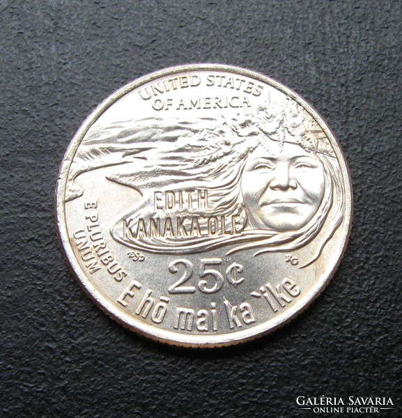 USA - ¼ Dollár -  2023 - Edith Kanakaʻole - Emlékérme - "P"