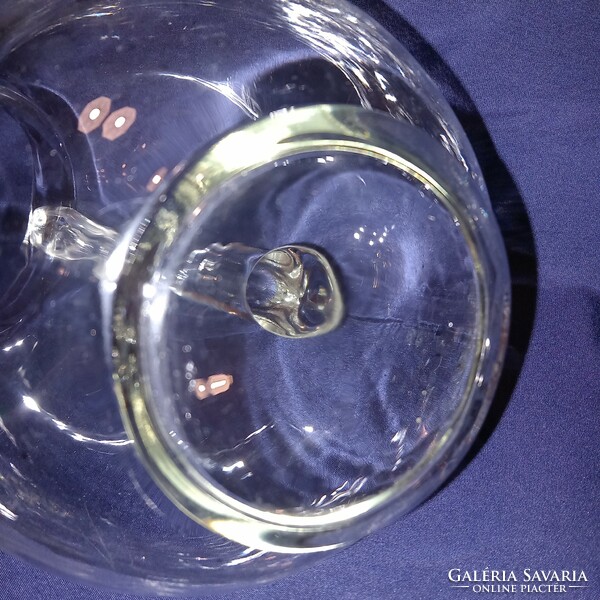 "Golyó kancsó " (Cambridge Glass) üveg, boros kancsó, vizes kancsó. Kiöntő.