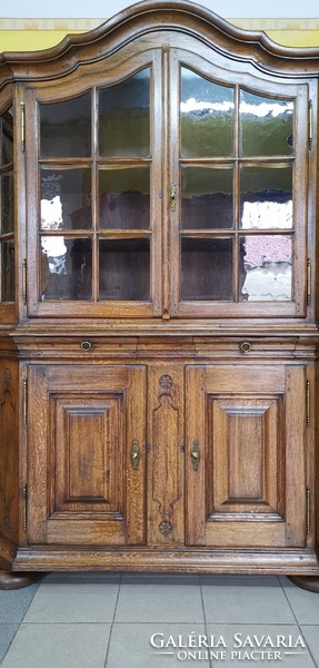Oak sideboard, showcase, cabinet
