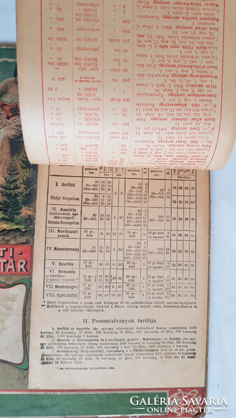 1908 asztali naptár