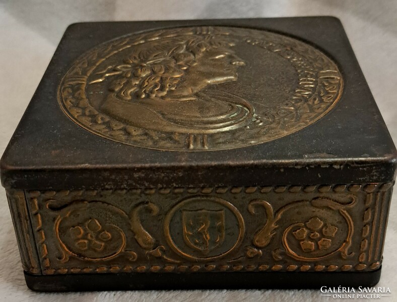 King Matthias metal box, gift box (l4568)