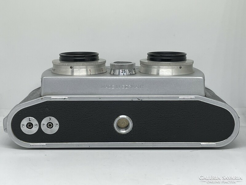 Belplasca régi német sztereó fényképezőgép