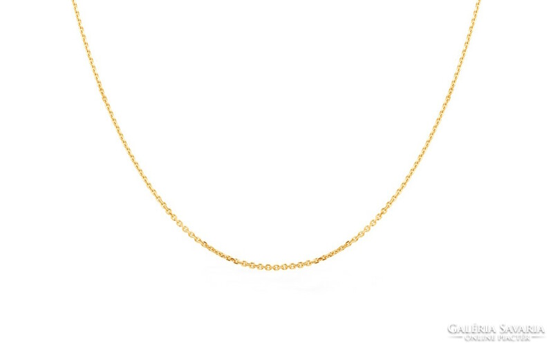 14 K gold necklace 42.5 Cm long, 2.20 Gr