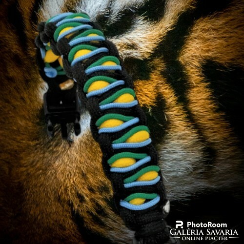 Tiger's eye - paracord bracelet for men