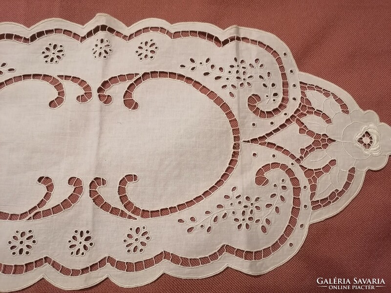 Snow white tablecloth 72x36 cm