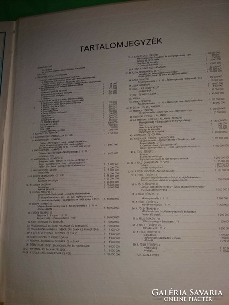 1966 KÁDÁR éra - Dr Radó Sándor -KARTOGRÁFIAI vállalat Földrajzi atlasz középiskolás a képek szerint