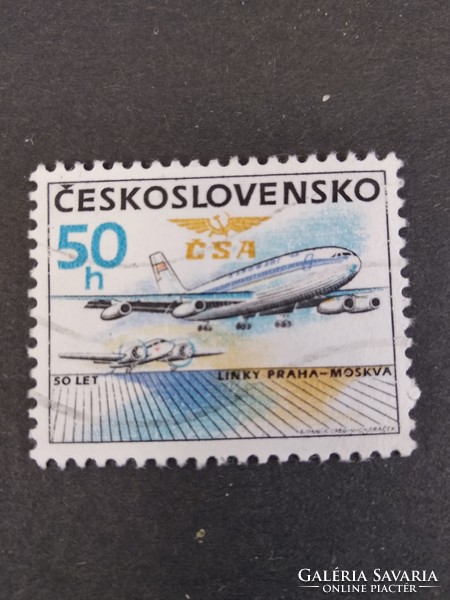 Czechoslovakia 1986, anniversary of the Prague-Moscow flight