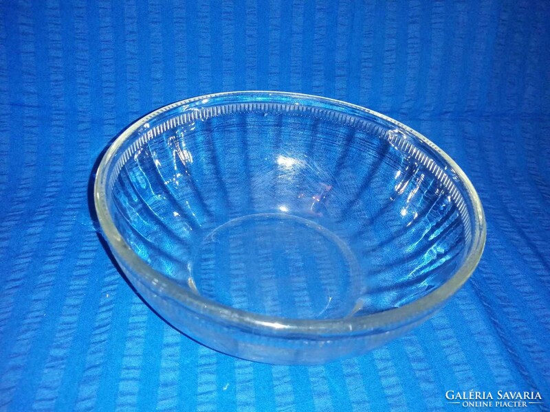 Retro glass bowl, offering (a7)