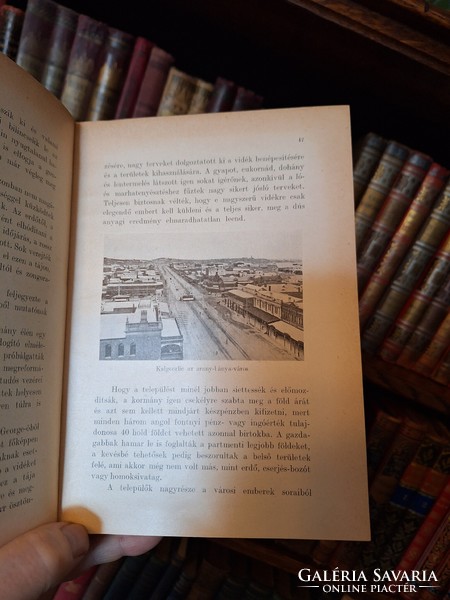 Unikálisan ritka! 1915 első  kiadás-GUBÁNYI KÁROLY. AUSZTRÁLIA-egész vászon képes!!!!