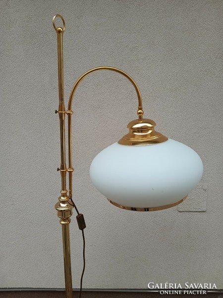 Luxury copper opal burr adjustable height floor lamp negotiable..