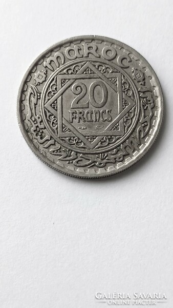 Morocco 20 francs 1947