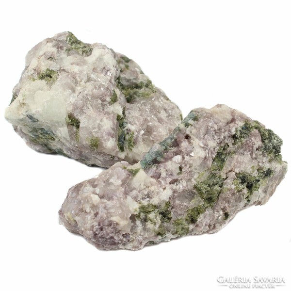 Lepidolite with albite and tourmaline combo - 250 grams - 