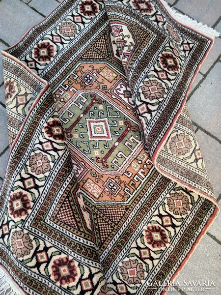 Nomad carpet with antique Caucasian pattern. Negotiable.