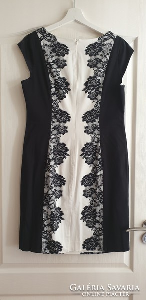Black / white summer dress size 10-12