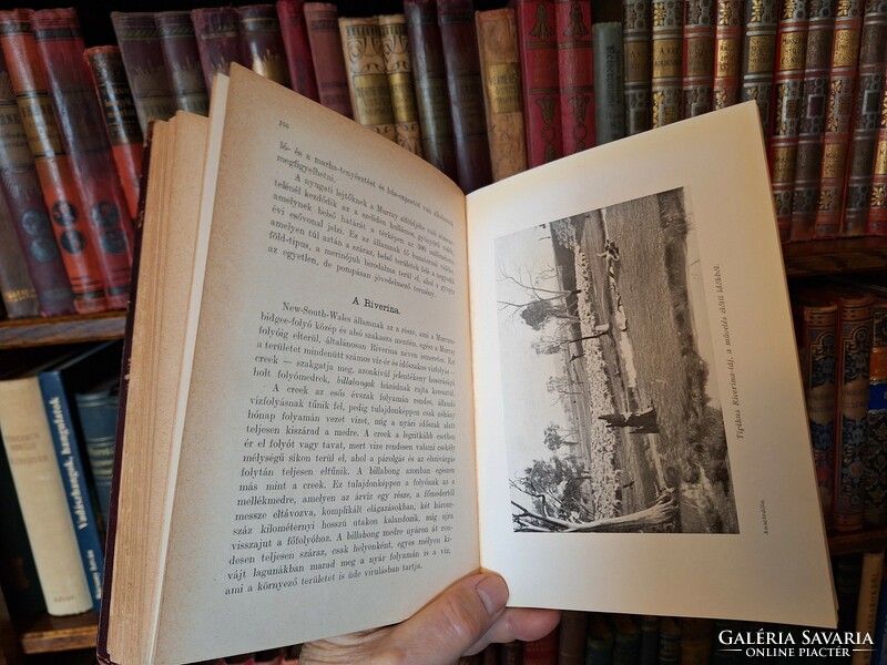 Unikálisan ritka! 1915 első  kiadás-GUBÁNYI KÁROLY. AUSZTRÁLIA-egész vászon képes!!!!