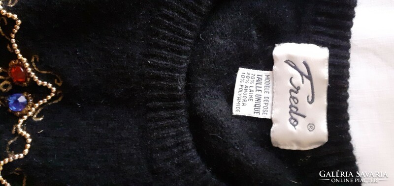 Cotton mohair sweater. 42-44-Es