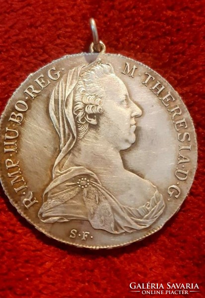 Maria Theresia Ezüst Tallér  1780 Günzburg, Österreich,