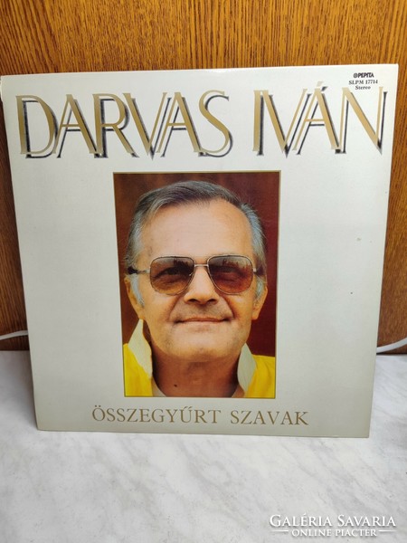 Darvas Iván - Összegyűrt szavak bakelit