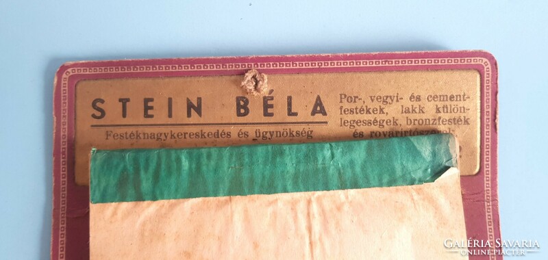 Béla Stein paint wholesaler and agency Budapest 1946 desk calendar