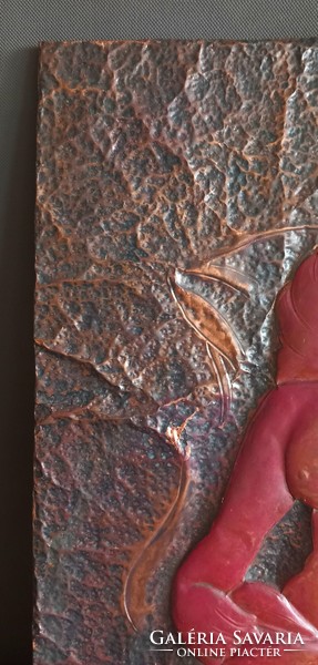 Huge brutalist metal bronze image negotiable handmade design
