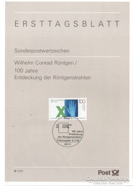 Etb 0077 bundes 1784 etb 8-1995 EUR 1.20