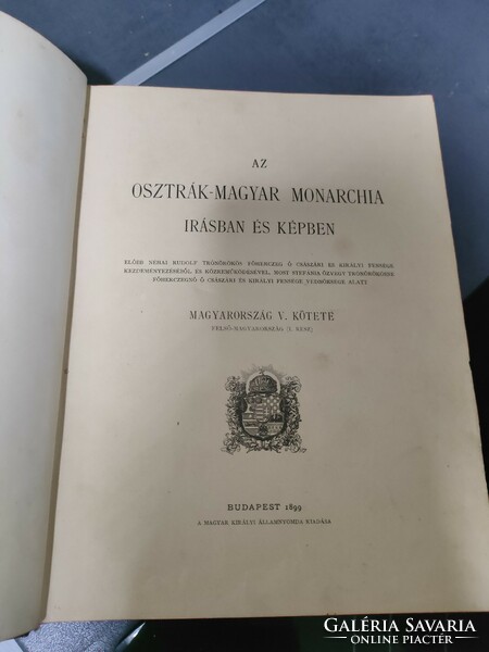 The Osták-Hungarian monarchy in writing and pictures 1899.