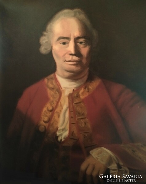 David Hume Olajfestmény Portré