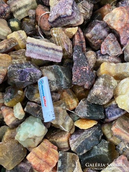 Fluorite amber rainbow - 500 grams - the 