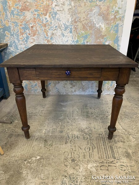 Rustic and solid oriental hardwood table