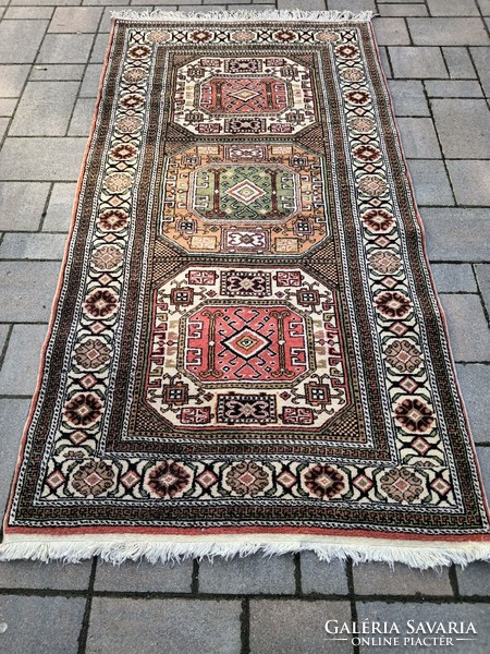 Nomad carpet with antique Caucasian pattern. Negotiable.