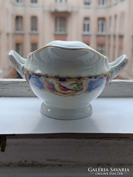 Biedermaier porcelán kínáló