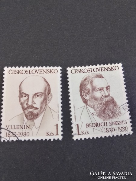 Czechoslovakia 1980, Lenin and Engels row