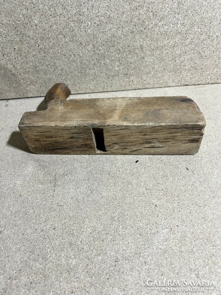 Old wooden planer, for home decoration, 25 x 6 x 11 cm. 4033