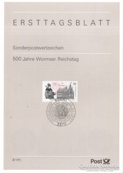 ETB 0047 Bundes 1773  ETB 2-1995   1,20 Euró