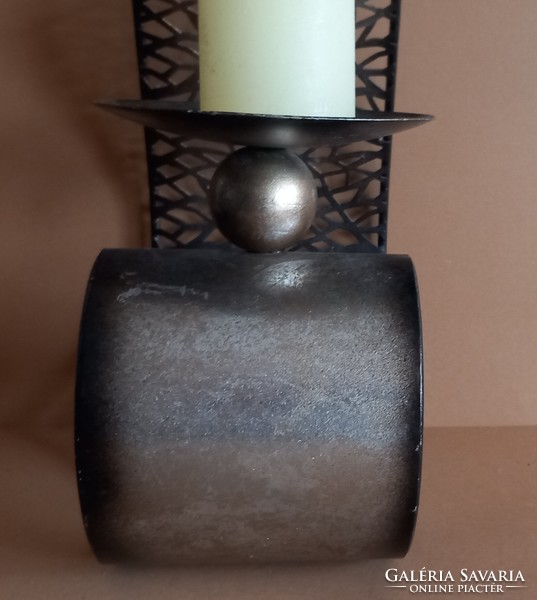 Huge metal wall candle holder negotiable handmade design