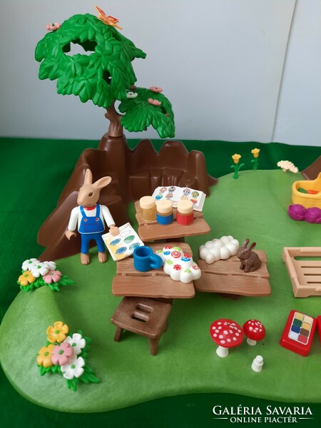 Playmobil 4450 Easter preparations, including box
