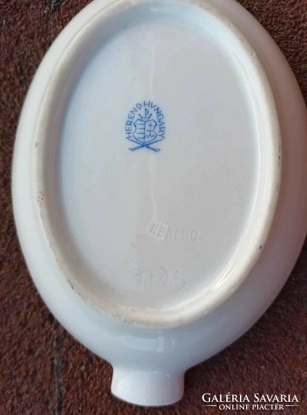 Herend rotschild pattern porcelain ashtray - Herend ashtray