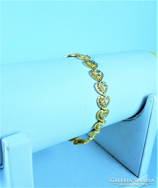 Dazzling, ﻿14k gold bracelet!!!