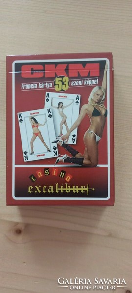 CKM francia kártya erotikus  53 db