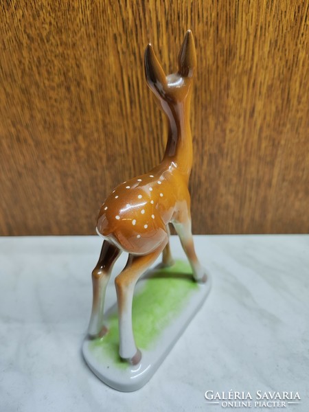 Drasche hand painted deer figure