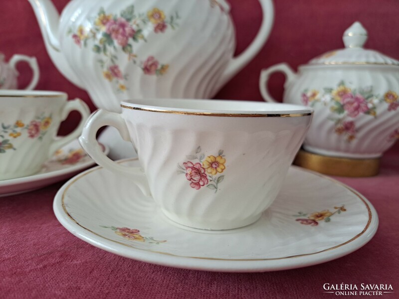 Granite tea set for two