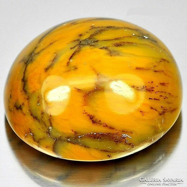 Real, 100% natural ocher skin opal gemstone 22.00ct!!! - Opaque