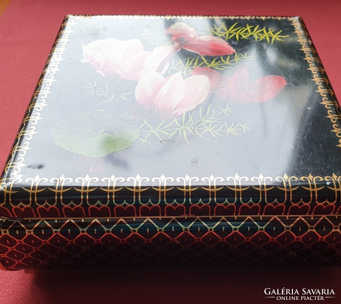 Haribo licorice bonn metal box tin box candy storage box gift box cyclamen asparagus flower