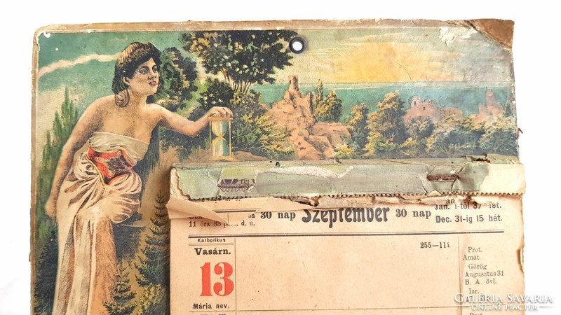 1908 Desk calendar