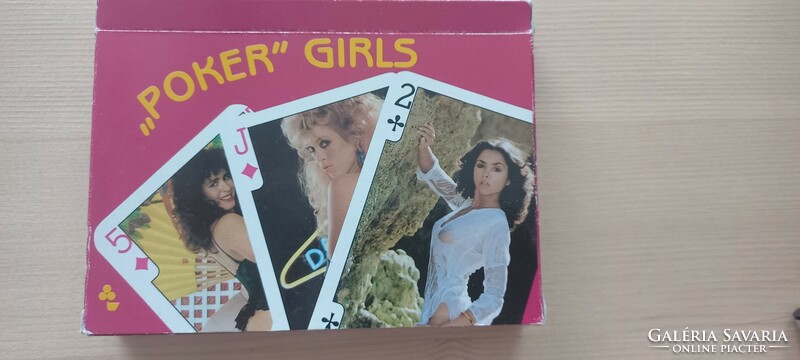 Double pack of erotic French cards 