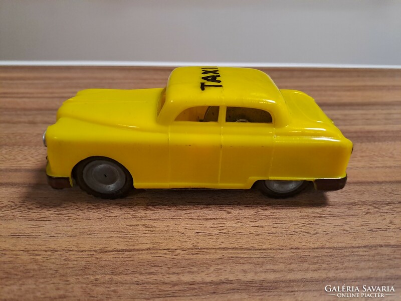 Record goods factory vanguard styrene flywheel car with taxi painting