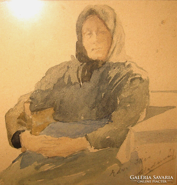 Guaranteed original Edvi-illes aladárné / 1870-1958/: grandmother