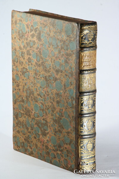 1773 - Vajda sámuel a' the life of our Lord Jesus Christ 2. Binding beautiful richly gilded half leather!